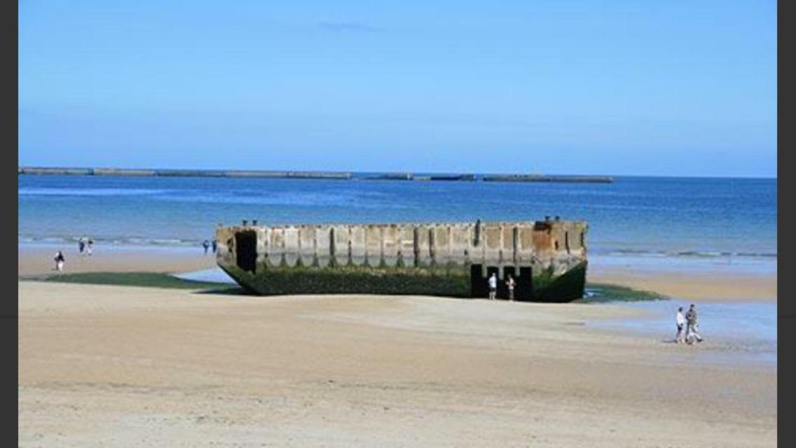 After D Day Lejlighed Arromanches-les-Bains Eksteriør billede